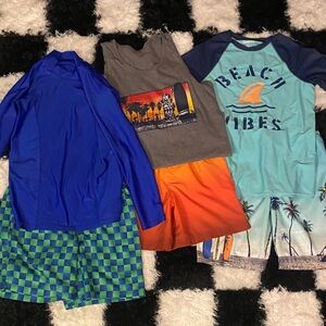Boys summer set 7 pieces